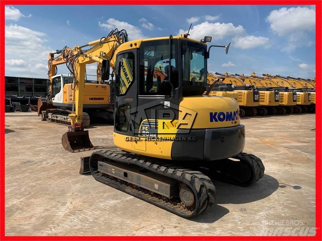 Komatsu PC80 MR-3 Minigravemaskiner