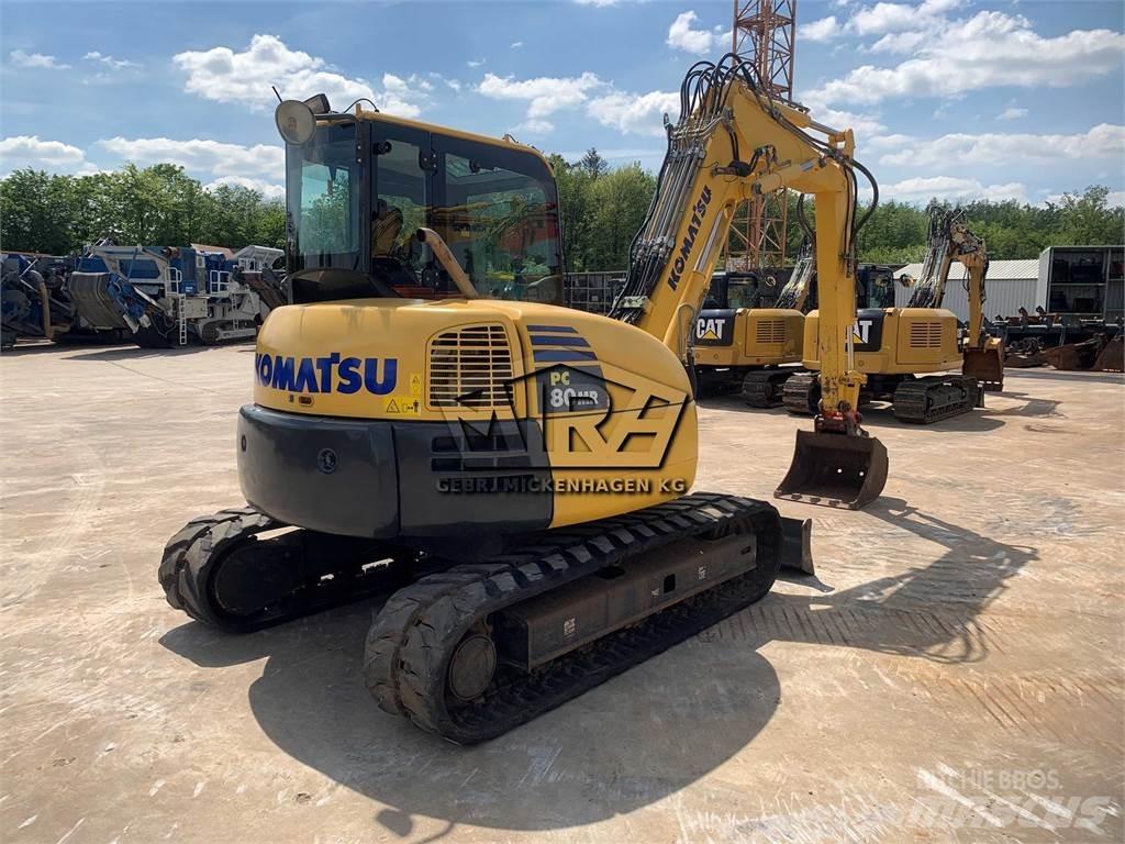 Komatsu PC80 MR-3 Minigravemaskiner