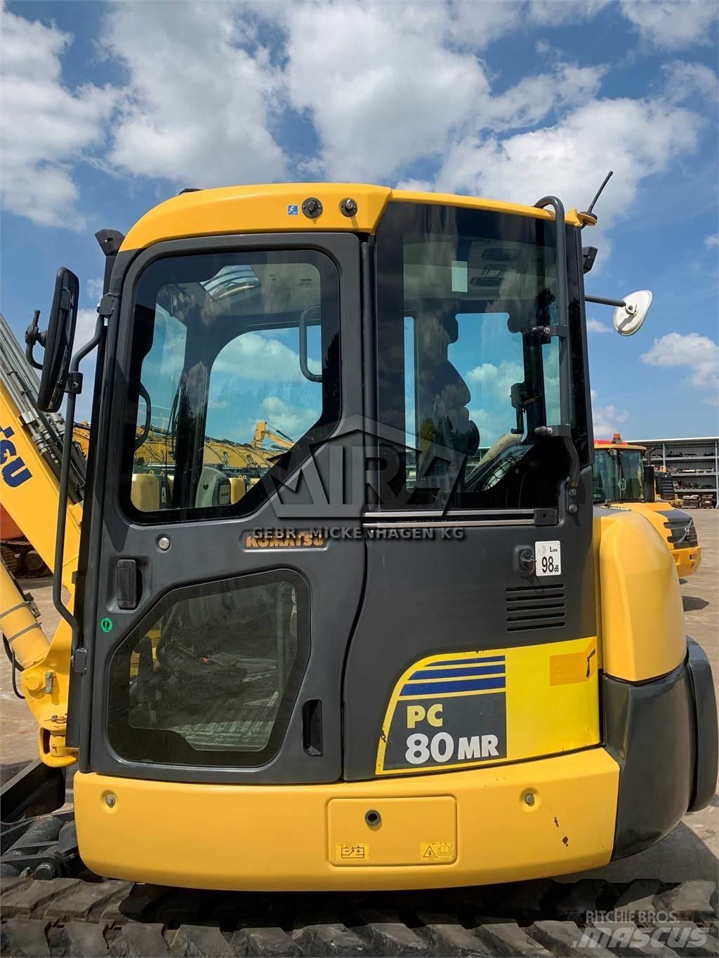 Komatsu PC80 MR-3 Minigravemaskiner