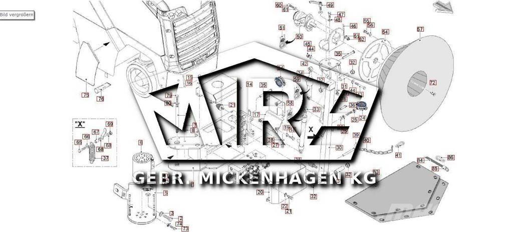 Wirtgen W50 / W60 Fejebiler