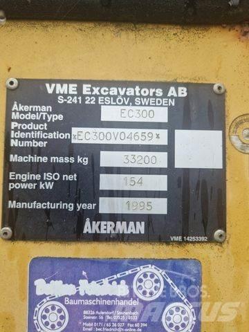 Åkerman EC 300 Gravemaskiner på larvebånd