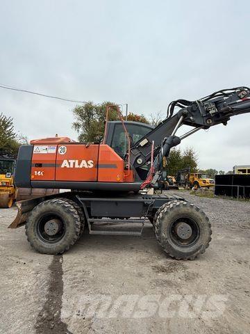 Atlas 160 W Gravemaskiner på hjul
