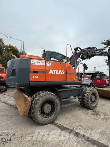 Atlas 160 W Gravemaskiner på hjul