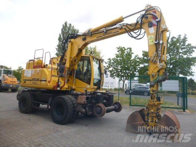 Atlas 1604 ZW Gravemaskiner på hjul