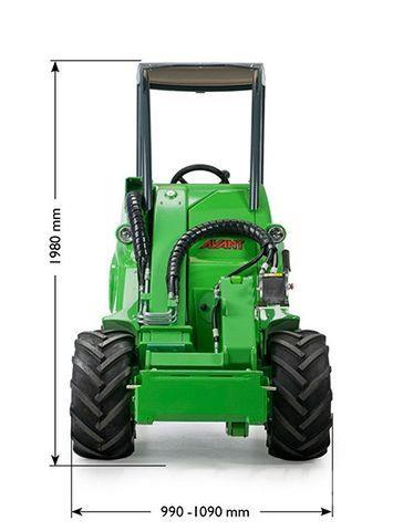 Avant Tecno 423 Læssemaskiner på hjul