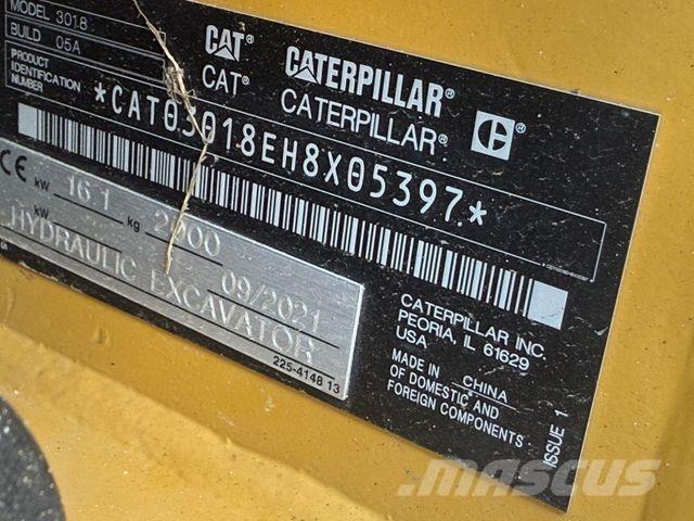 CAT 301.8-05A Minigravemaskiner