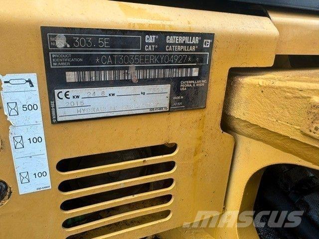 CAT 303.5 ECR Minigravemaskiner