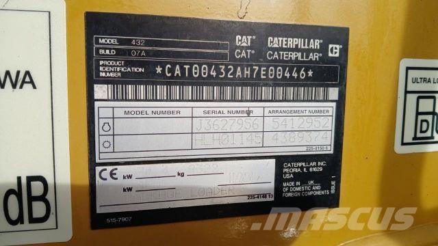 CAT 432 Entreprenør - Andet