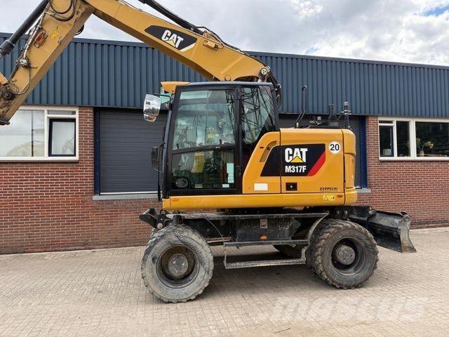 CAT M317 F Gravemaskiner på hjul