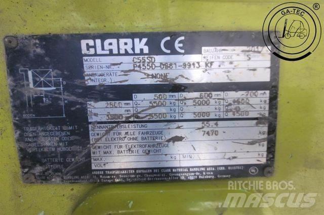 Clark C55SD Diesel gaffeltrucks