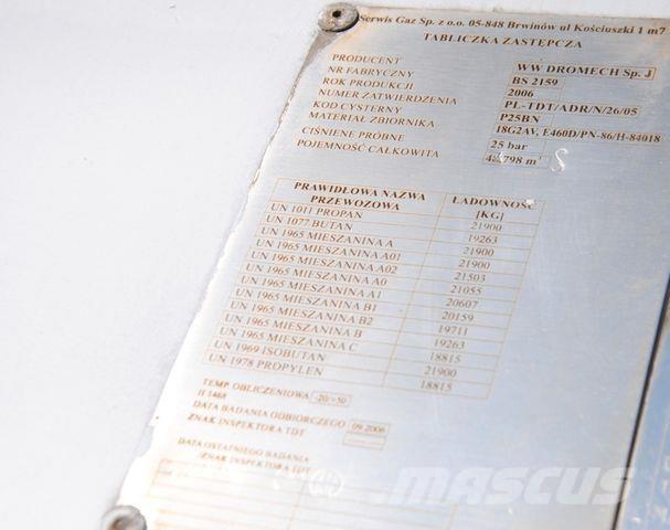  Dromech, tank Semi-trailer med Tank