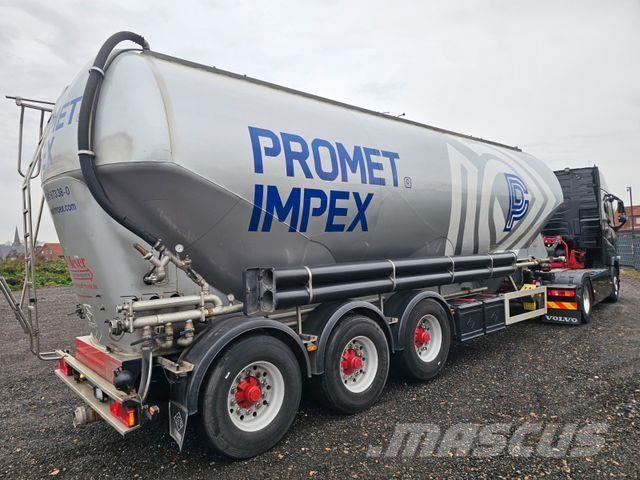 Feldbinder 46m³ Semi-trailer med Tank