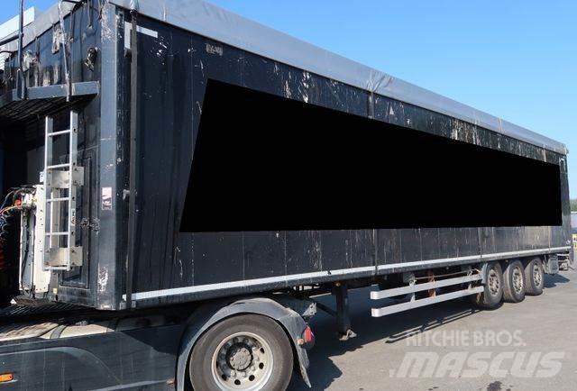 Fliegl SDS 350 Semi-trailer med fast kasse
