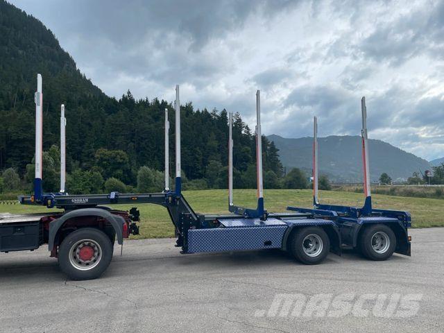 Gsodam T2L1 Semi-trailer til tømmer