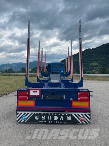 Gsodam T2L1 Semi-trailer til tømmer