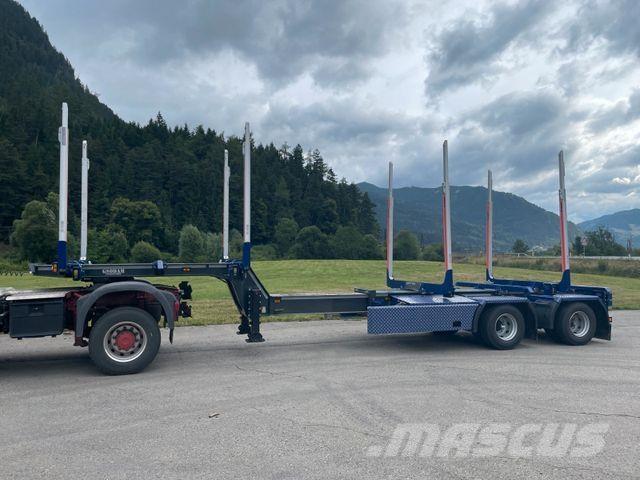 Gsodam T2L1 Semi-trailer til tømmer