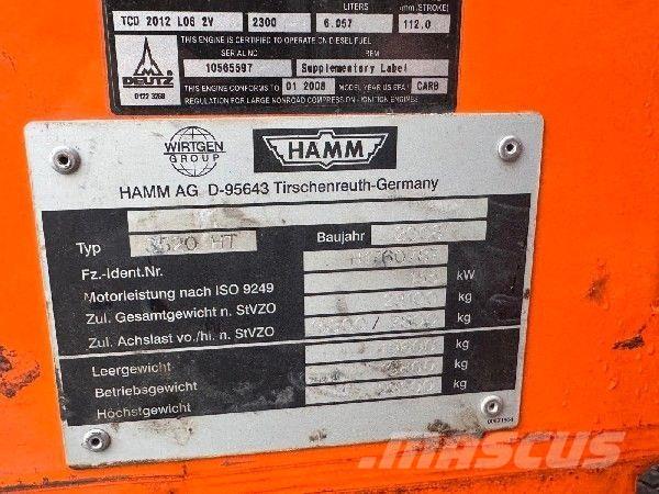 Hamm 3520 HAT Enkelt tromle