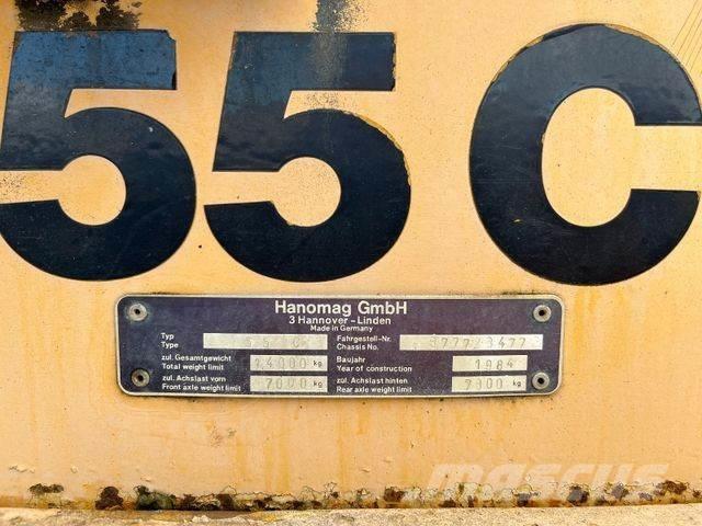 Hanomag 55 C Læssemaskiner på hjul
