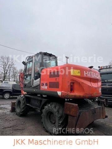 Hitachi ZX 140 W - 3 Gravemaskiner på hjul