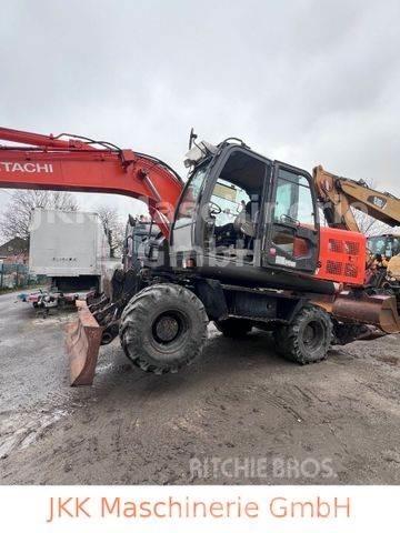 Hitachi ZX 140 W - 3 Gravemaskiner på hjul