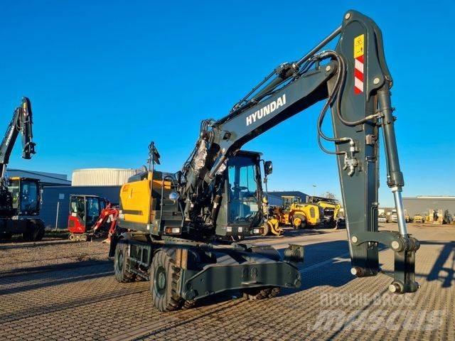 Hyundai HW140A Gravemaskiner på hjul