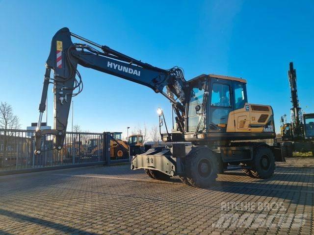 Hyundai HW140A Gravemaskiner på hjul