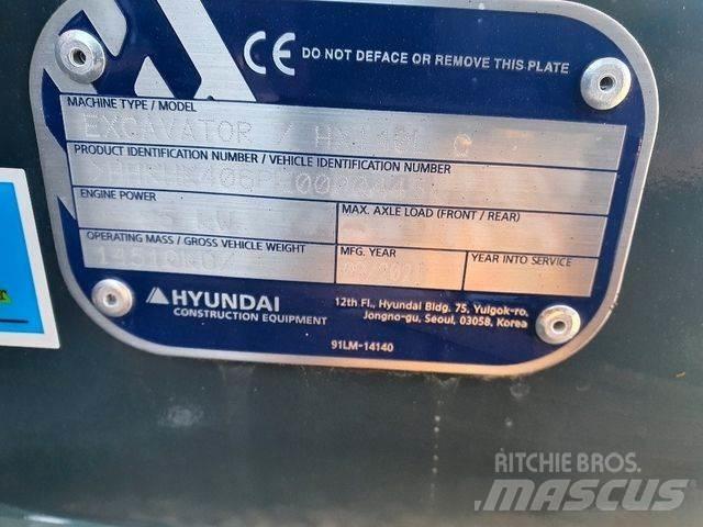 Hyundai HX140LC Gravemaskiner på larvebånd