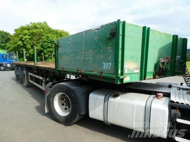 Kögel SML 24 Semi-trailer med lad/flatbed
