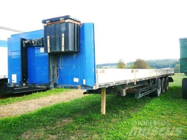 Kögel SN 24 Semi-trailer med lad/flatbed