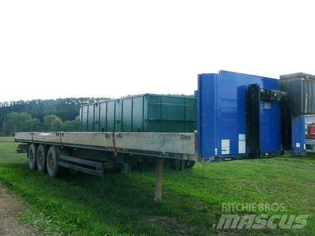 Kögel SN 24 Semi-trailer med lad/flatbed