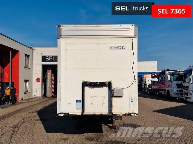 Kögel SN 24 / EDSCHA Semi-trailer med Gardinsider