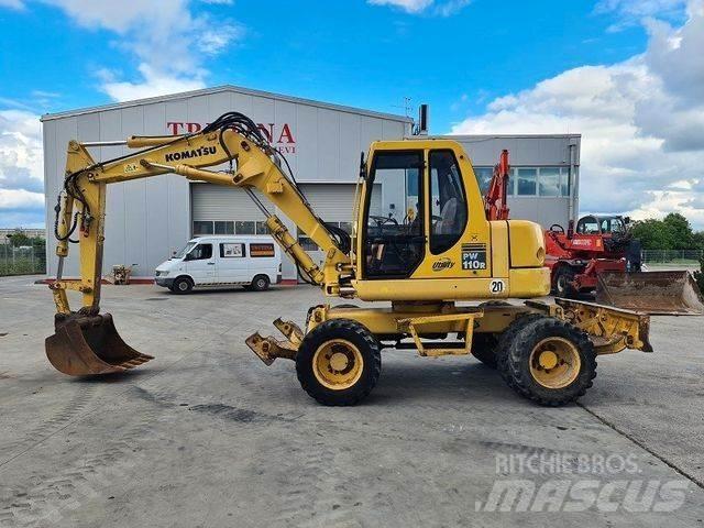 Komatsu PW 110 Gravemaskiner på hjul