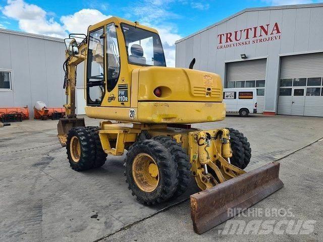 Komatsu PW 110 Gravemaskiner på hjul