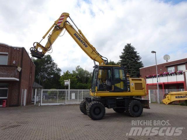 Komatsu PW180-11 Gravemaskiner på hjul