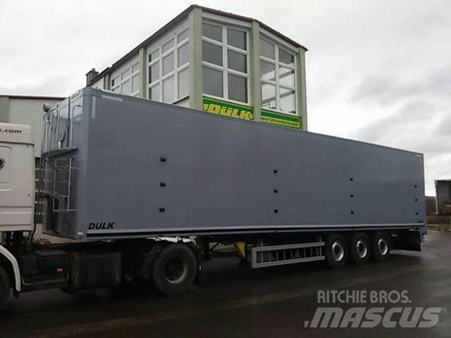 Kraker k force Semi-trailer med fast kasse