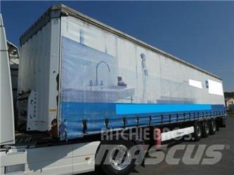 Krone SD Semi-trailer med Gardinsider