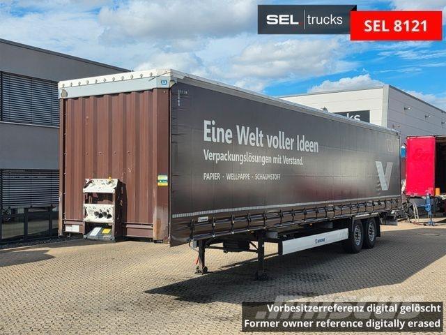 Krone SZ / Liftachse Semi-trailer med Gardinsider