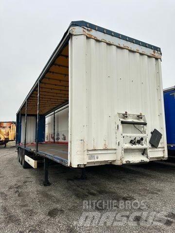 Krone TAUTLINER Semi-trailer med lad/flatbed