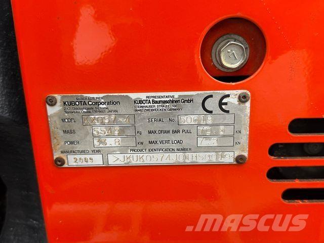Kubota KX057-4 Minigravemaskiner