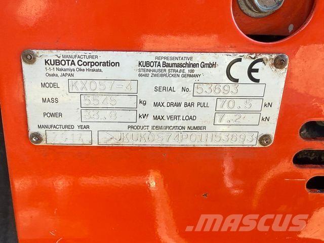 Kubota KX057-4 Minigravemaskiner