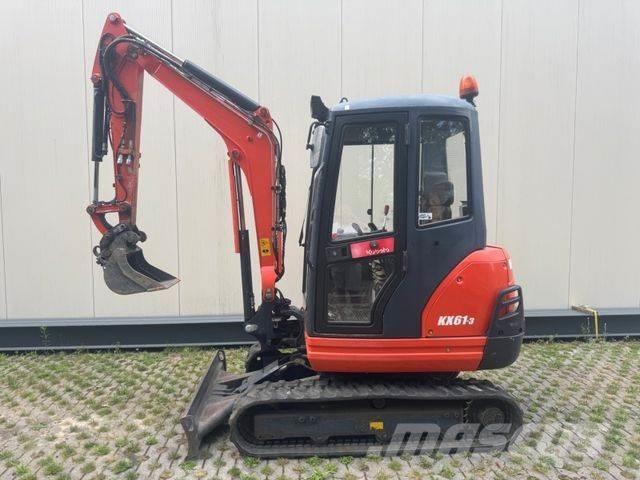 Kubota KX61-3 Minigravemaskiner
