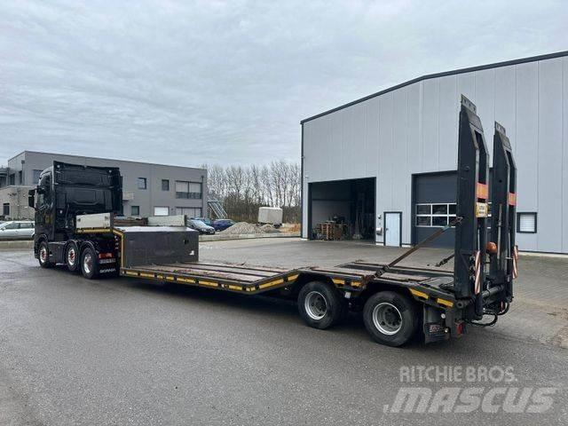 Langendorf Tiefbett Semi-trailer blokvogn