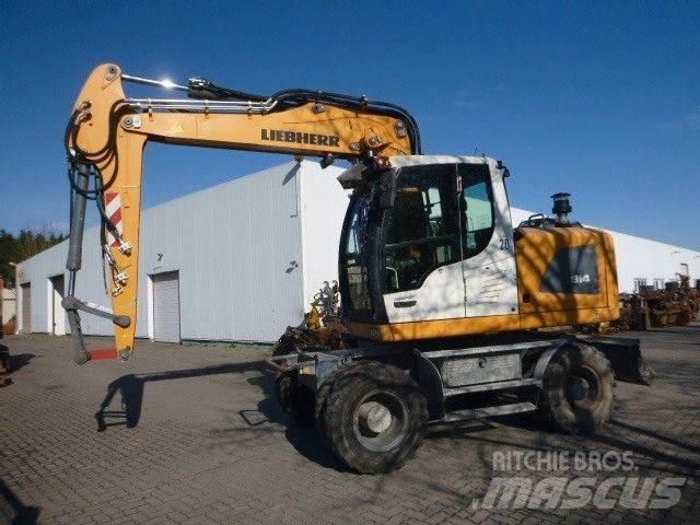 Liebherr A 914 Litr. Gravemaskiner på hjul