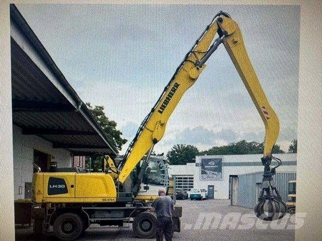 Liebherr LH30M Gravemaskiner på hjul