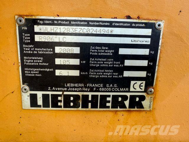 Liebherr R 906 LC Gravemaskiner på larvebånd