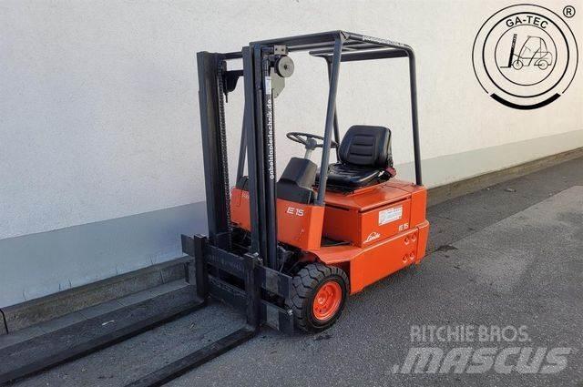 Linde E15 El gaffeltrucks
