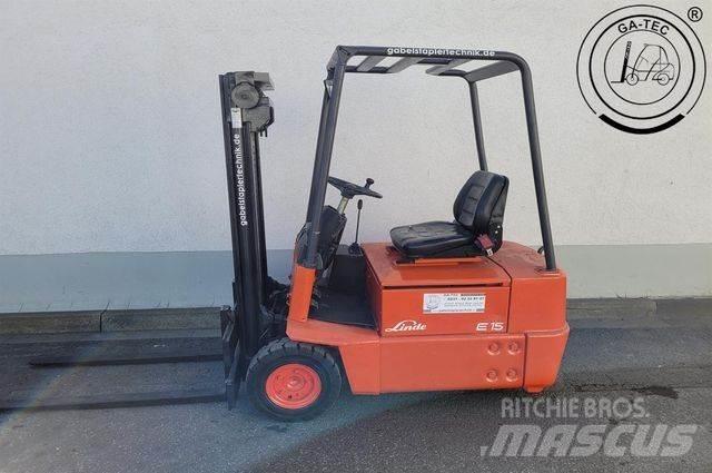 Linde E15 El gaffeltrucks