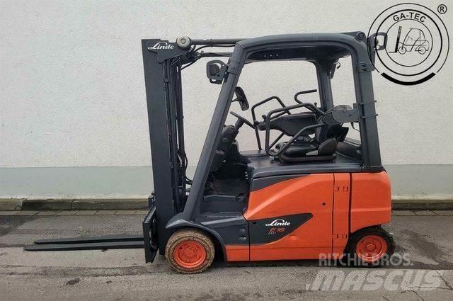 Linde E16P El gaffeltrucks