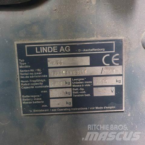 Linde H20 Diesel gaffeltrucks