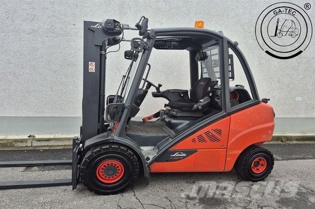 Linde H30T/393-02 LPG gaffeltrucks